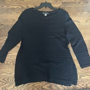 St John Collection by Marie Gray.  Black sweater size 6.